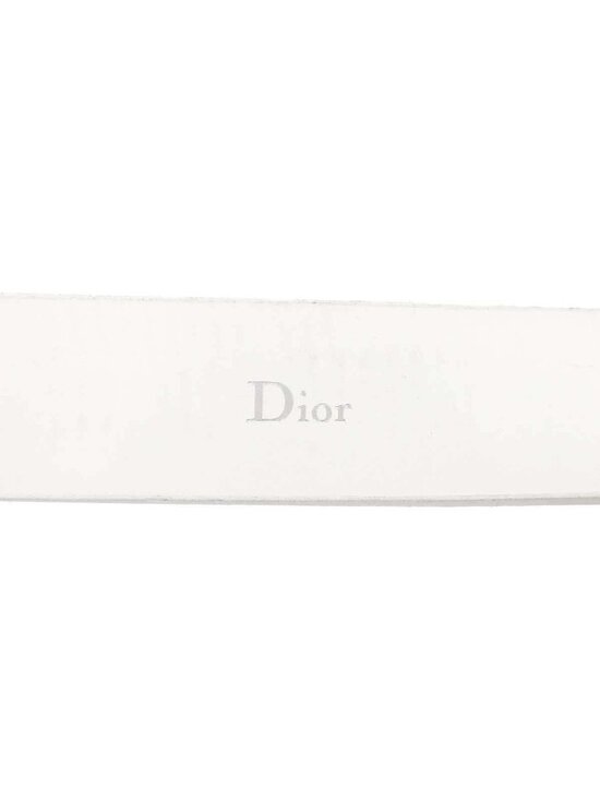 Dior Homme Leather Belt White 90 main image 7